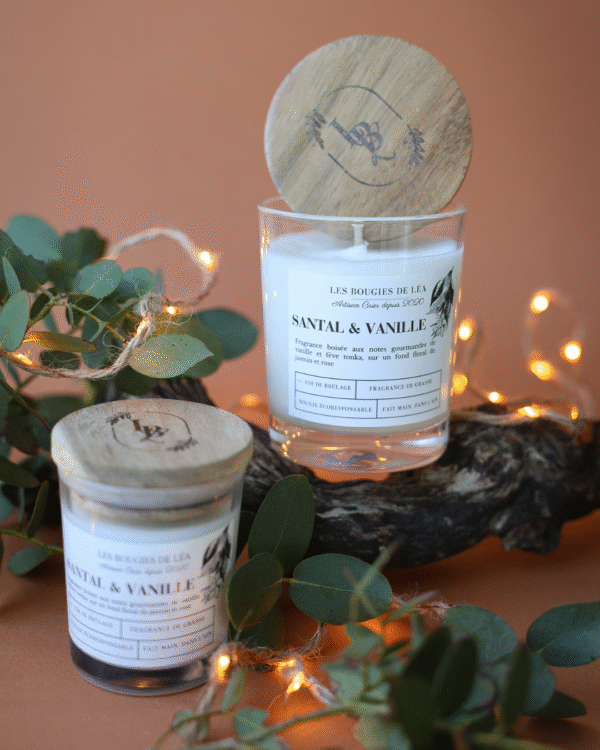 Bougie Santal & Vanille