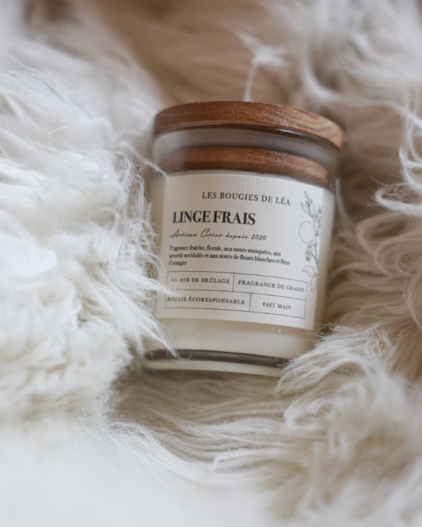Bougie Linge Frais – Image 2
