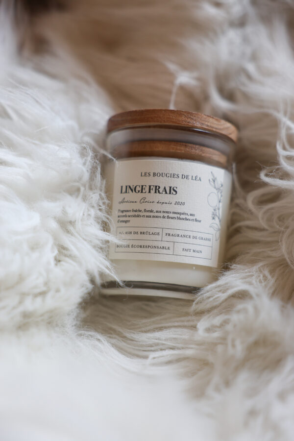 Bougie Linge Frais – Image 2