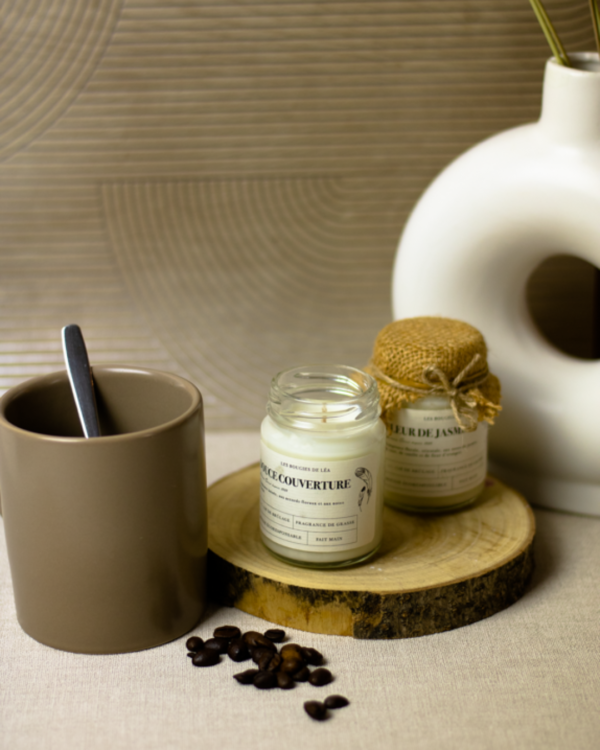Coffret 3 petites bougies boisées