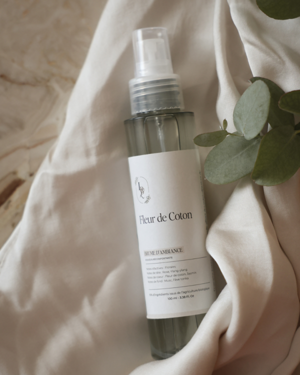 Brume d'ambiance parfumée Fleur de Coton