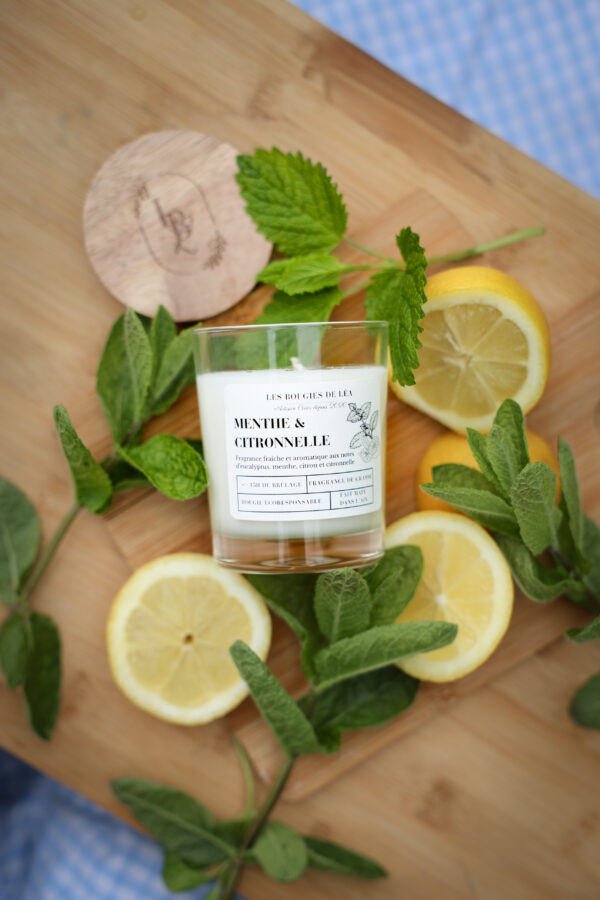Bougie Menthe & Citronnelle – Image 2