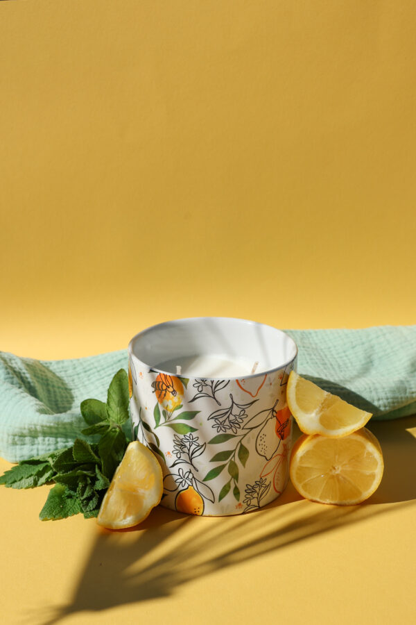 Bougie Éphémère Menthe & Citronnelle – Image 3
