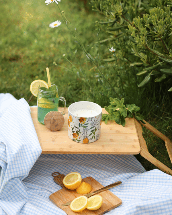 Bougie Éphémère Menthe & Citronelle – Image 2